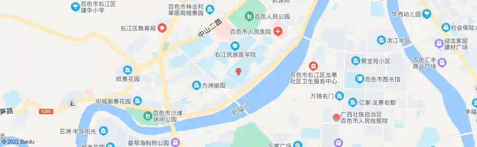 百色农民小区_公交站地图_百色公交_妙搜公交查询2025