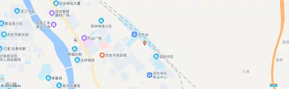 百色五塘华侨十区_公交站地图_百色公交_妙搜公交查询2025