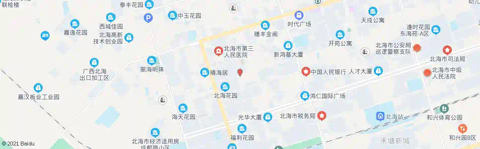 北海丰登小区_公交站地图_北海公交_妙搜公交查询2025