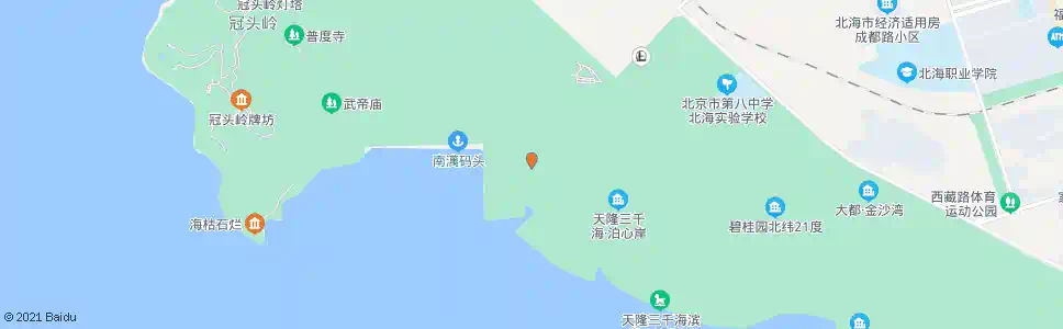 北海大墩海_公交站地图_北海公交_妙搜公交查询2025