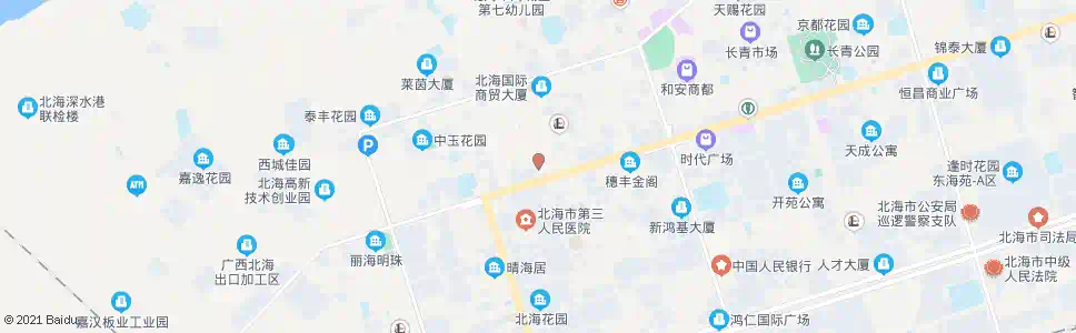 北海真龙大酒店_公交站地图_北海公交_妙搜公交查询2025