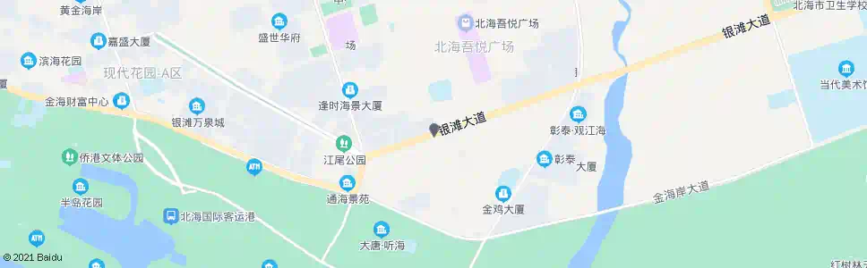 北海六小_公交站地图_北海公交_妙搜公交查询2025