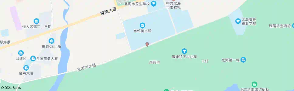 北海北航北海学院_公交站地图_北海公交_妙搜公交查询2025