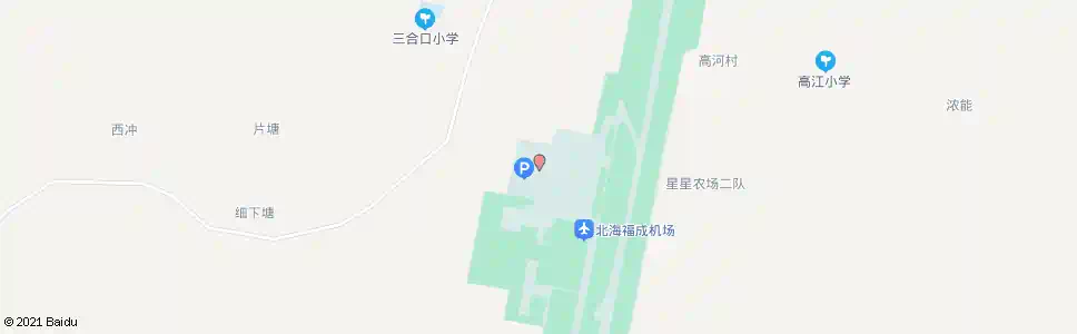 北海机场路口_公交站地图_北海公交_妙搜公交查询2025
