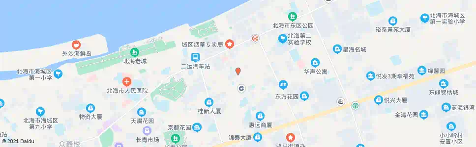 北海社保局_公交站地图_北海公交_妙搜公交查询2025