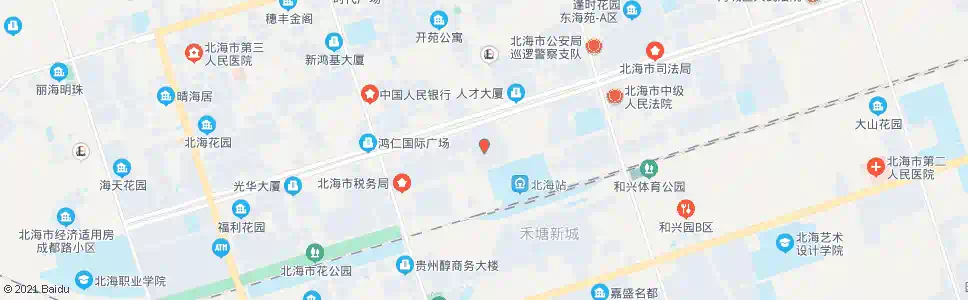 北海万科城市花园_公交站地图_北海公交_妙搜公交查询2025