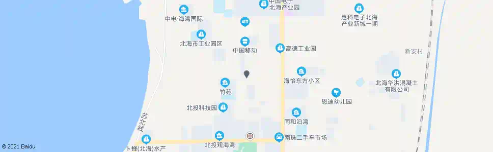 北海经五路口_公交站地图_北海公交_妙搜公交查询2025