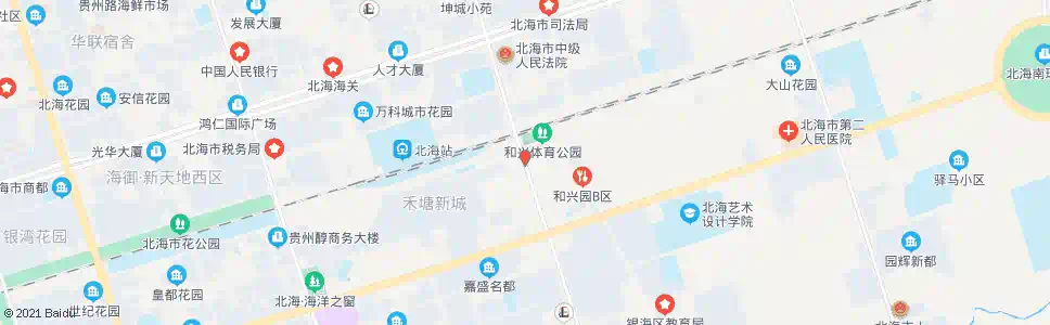 北海和塘新城_公交站地图_北海公交_妙搜公交查询2025