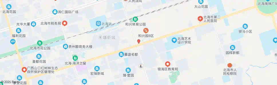 北海和兴居委会_公交站地图_北海公交_妙搜公交查询2025