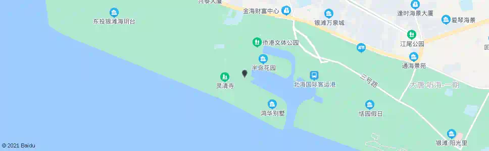 北海侨港渔业公司_公交站地图_北海公交_妙搜公交查询2025
