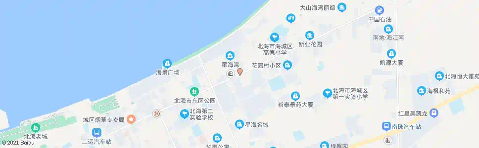 北海高德叉路口_公交站地图_北海公交_妙搜公交查询2025