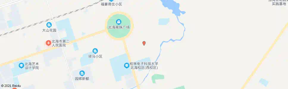 北海江边村_公交站地图_北海公交_妙搜公交查询2025