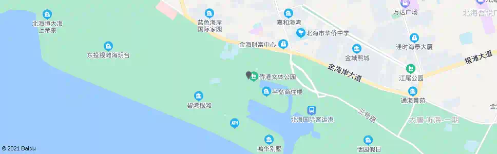 北海侨港文化公园_公交站地图_北海公交_妙搜公交查询2025