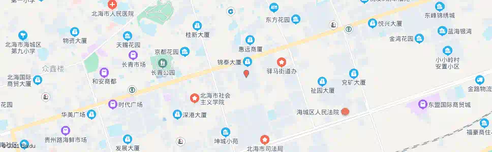 北海建材市场_公交站地图_北海公交_妙搜公交查询2025