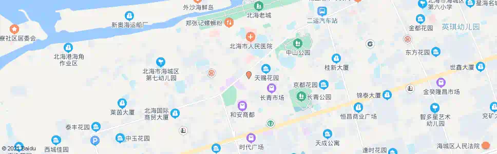 北海和信客运中心_公交站地图_北海公交_妙搜公交查询2025
