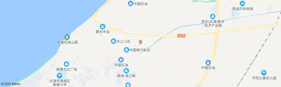 北海亚叉岭_公交站地图_北海公交_妙搜公交查询2025