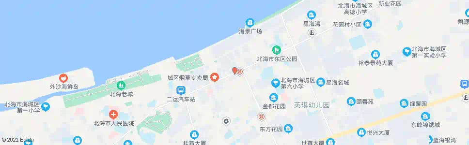 北海东都百汇_公交站地图_北海公交_妙搜公交查询2025