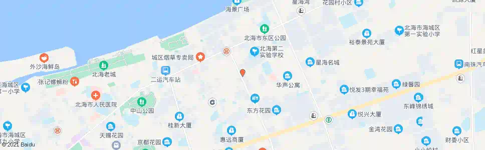 北海第四人民医院_公交站地图_北海公交_妙搜公交查询2025