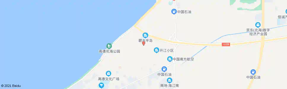 北海四仓_公交站地图_北海公交_妙搜公交查询2025
