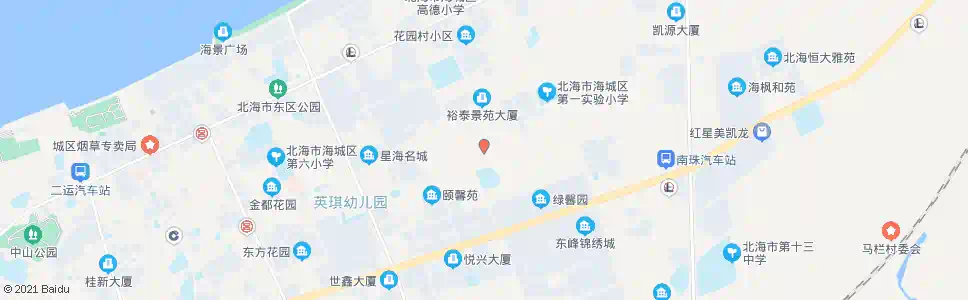 北海小小岭_公交站地图_北海公交_妙搜公交查询2025