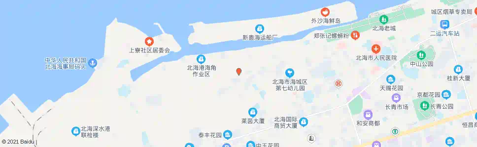 北海水产市场_公交站地图_北海公交_妙搜公交查询2025