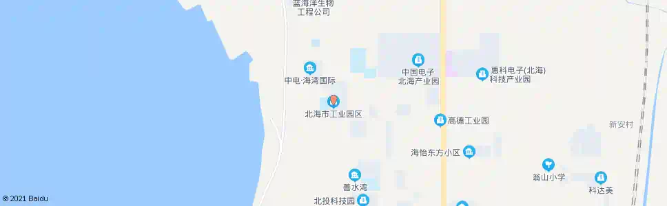 北海银海区工业园_公交站地图_北海公交_妙搜公交查询2025
