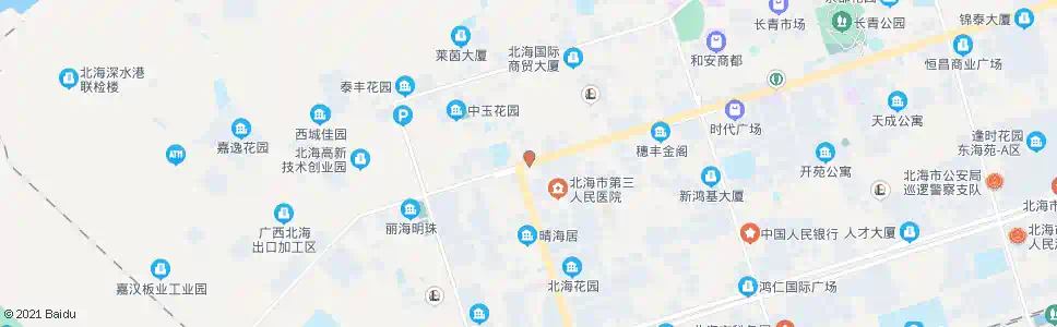 北海云南路口_公交站地图_北海公交_妙搜公交查询2025