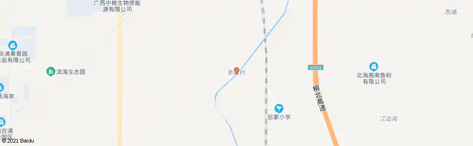 北海银屋新村_公交站地图_北海公交_妙搜公交查询2025