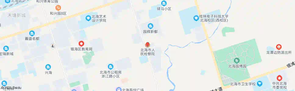 北海检察院_公交站地图_北海公交_妙搜公交查询2025