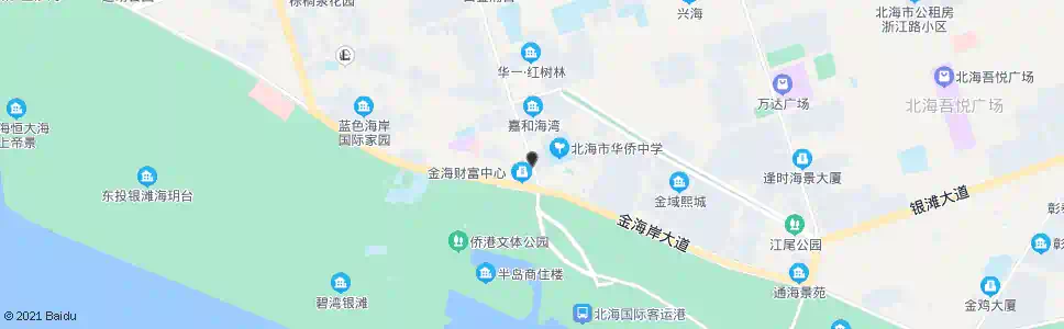 北海四川南路口_公交站地图_北海公交_妙搜公交查询2025