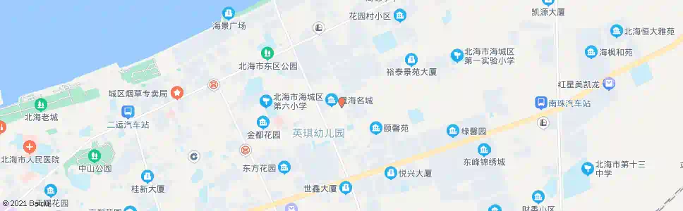 北海悦发小区_公交站地图_北海公交_妙搜公交查询2025