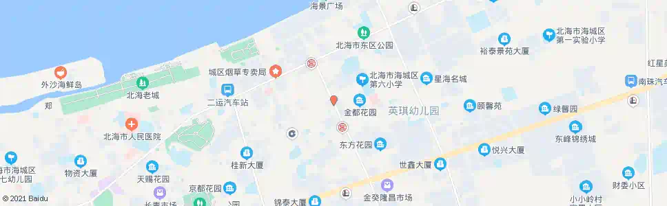 北海湖南路口_公交站地图_北海公交_妙搜公交查询2025