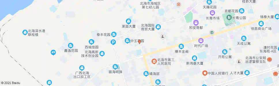 北海交通银行_公交站地图_北海公交_妙搜公交查询2025