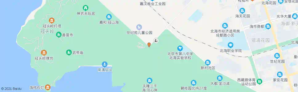 北海大桥_公交站地图_北海公交_妙搜公交查询2025