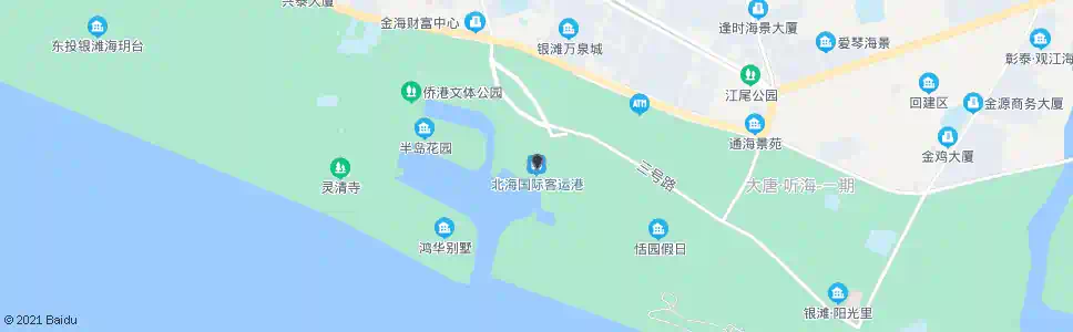 北海国际客运港_公交站地图_北海公交_妙搜公交查询2025