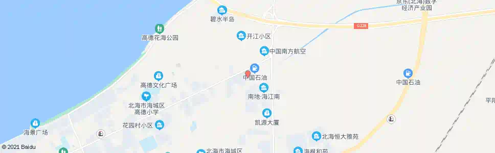 北海迪亚小城_公交站地图_北海公交_妙搜公交查询2025