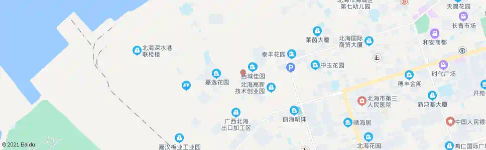 北海昆明路口_公交站地图_北海公交_妙搜公交查询2025