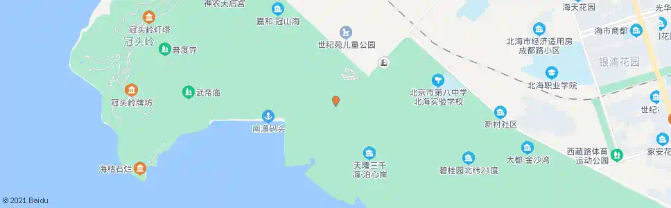 北海新正教练场_公交站地图_北海公交_妙搜公交查询2025