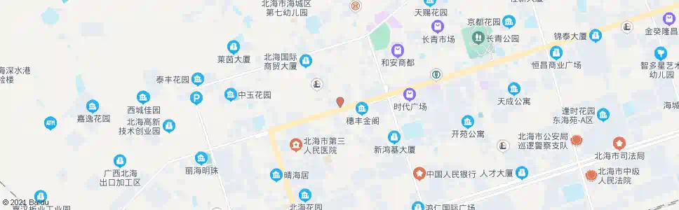 北海贵州路口_公交站地图_北海公交_妙搜公交查询2025