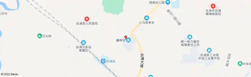 北海公务员社区_公交站地图_北海公交_妙搜公交查询2025