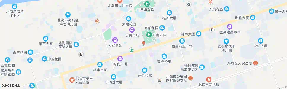 北海艺术学院_公交站地图_北海公交_妙搜公交查询2025
