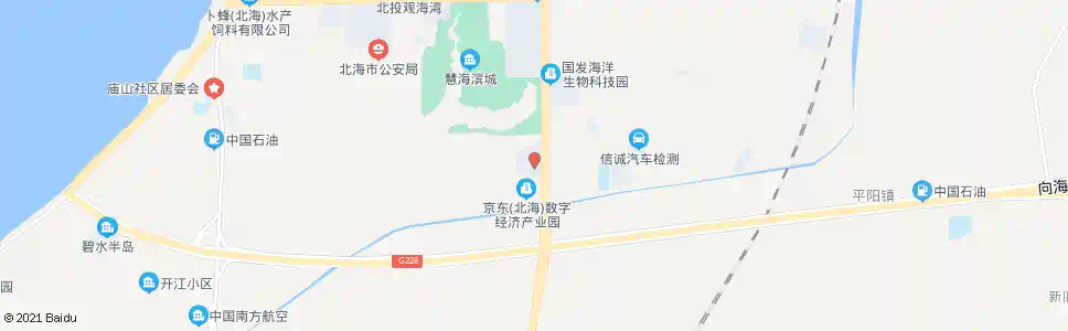 北海工业园税局_公交站地图_北海公交_妙搜公交查询2025