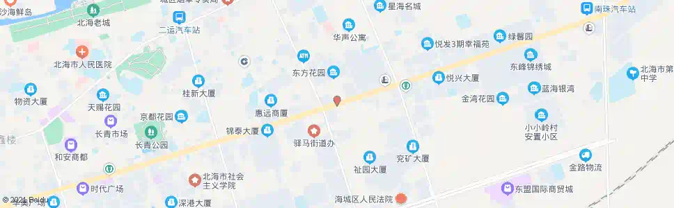 北海金癸市场_公交站地图_北海公交_妙搜公交查询2025