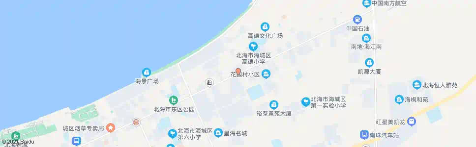 北海北海六中_公交站地图_北海公交_妙搜公交查询2025