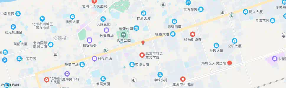 北海邮政局_公交站地图_北海公交_妙搜公交查询2025