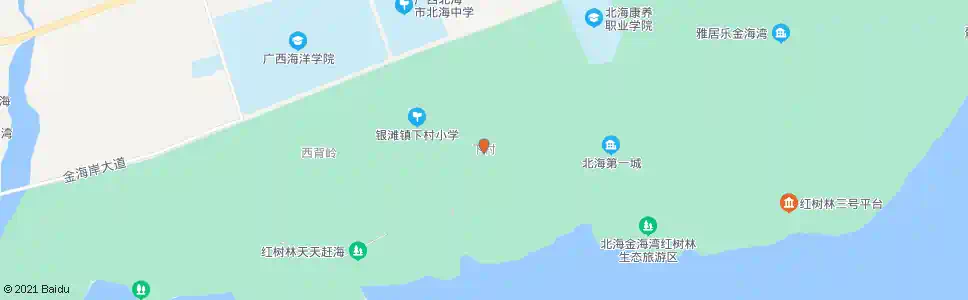 北海下村_公交站地图_北海公交_妙搜公交查询2025