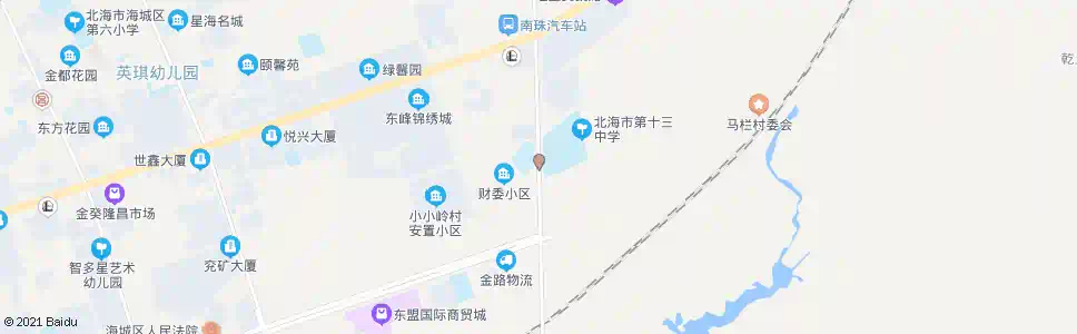 北海昌辉驾校_公交站地图_北海公交_妙搜公交查询2025