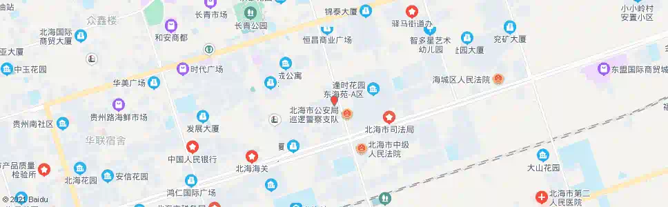 北海商检局_公交站地图_北海公交_妙搜公交查询2025