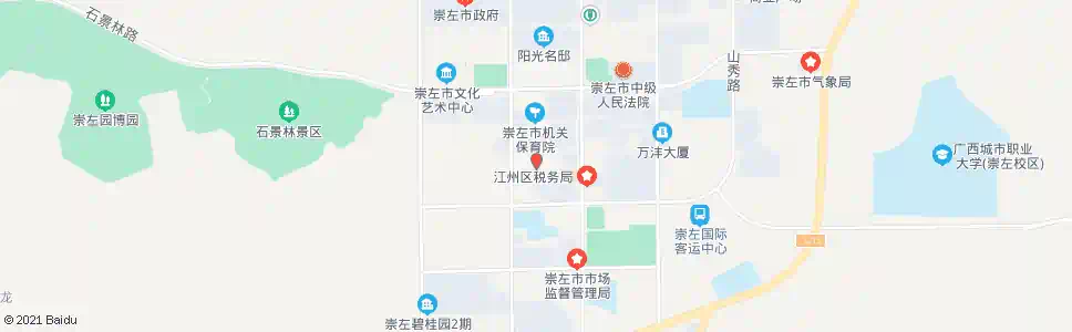 崇左教育局_公交站地图_崇左公交_妙搜公交查询2025