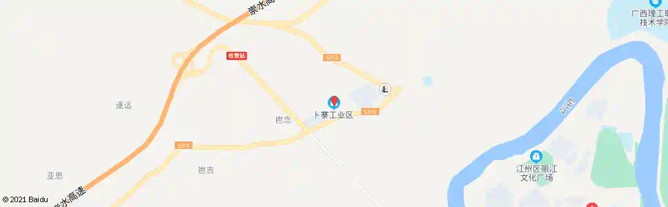 崇左卜寨工业园区_公交站地图_崇左公交_妙搜公交查询2025